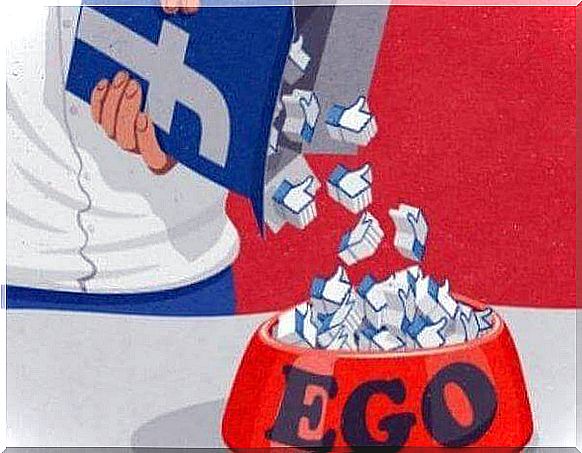 Facebook feeds the ego