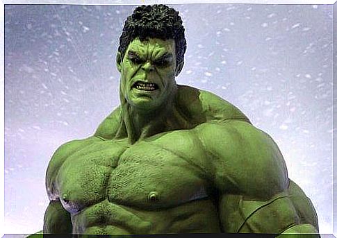 Hulk syndrome, ie the eruption of anger aggressively