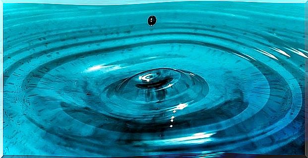 reflection theory: drop in water